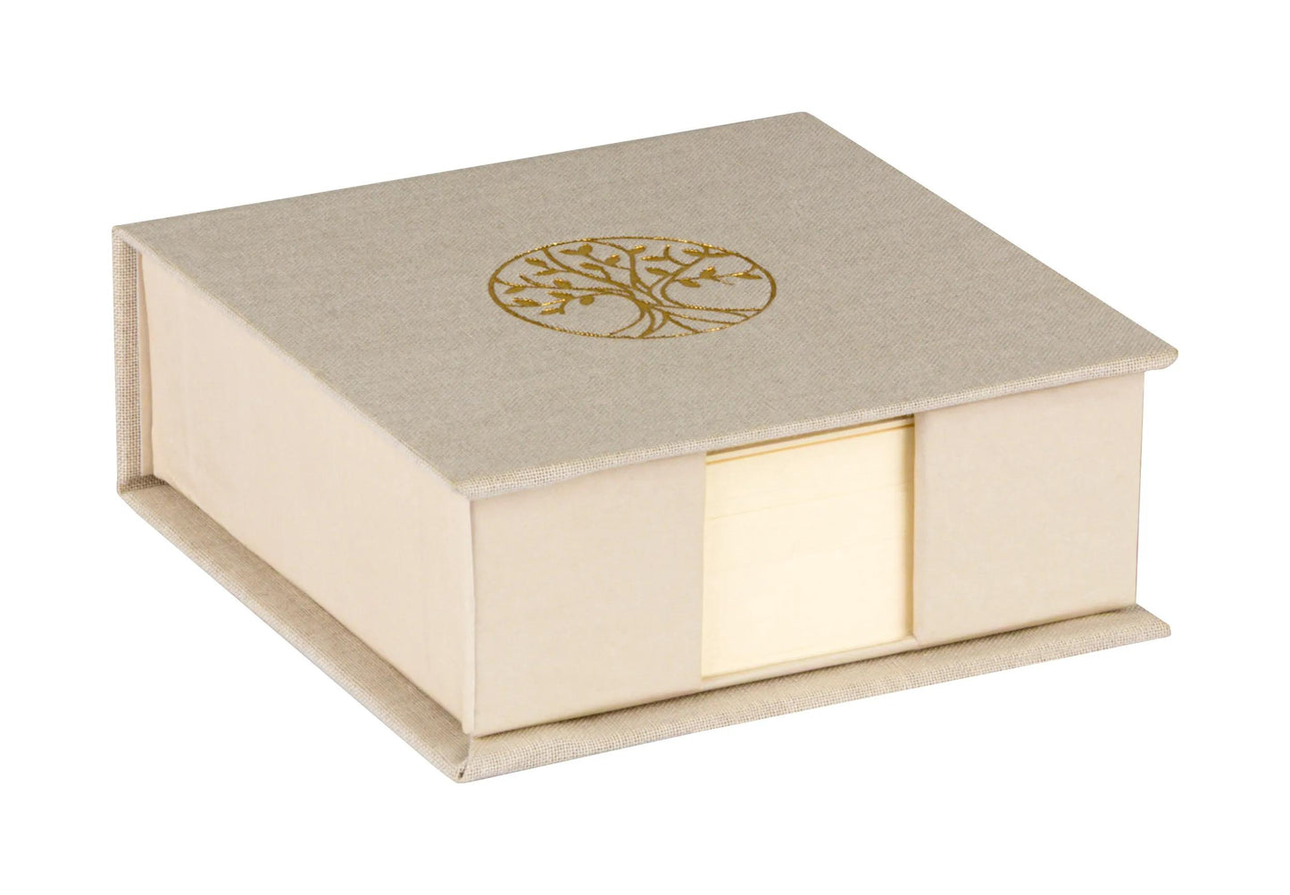 Inspire, Cube block, Marais canvas, 11x11x4cm containing 300 single sheets 9.8x9.8 cm - New (Pack x4)