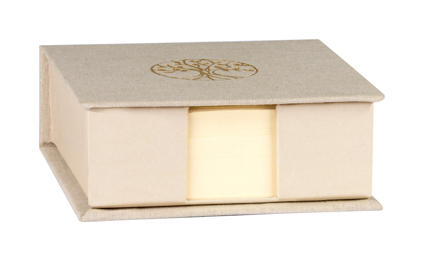 Inspire, Cube block, Marais canvas, 11x11x4cm containing 300 single sheets 9.8x9.8 cm - New (Pack x4)