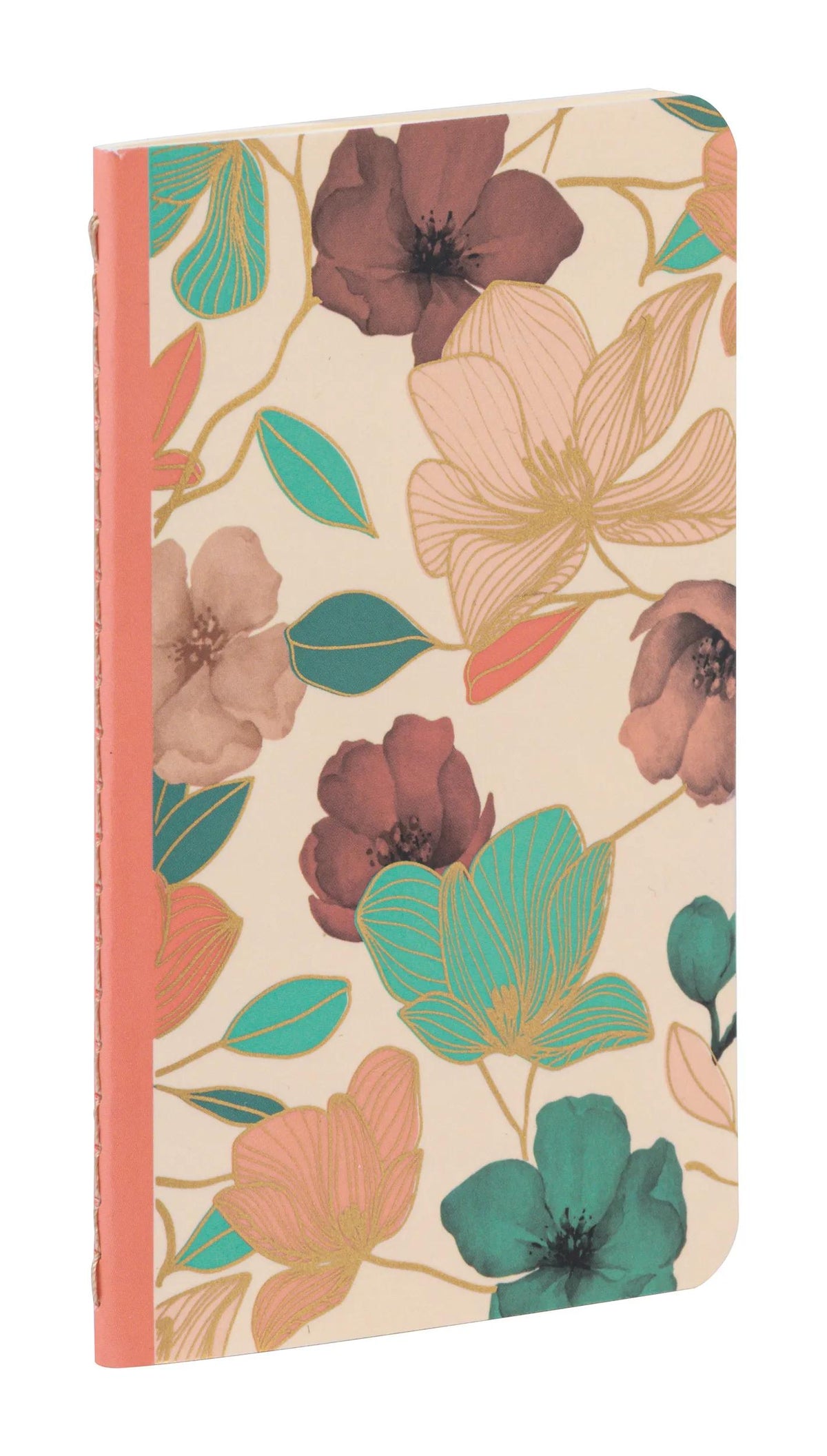 Gaia beige, Sewn notebook thread 7.5 x 12 cm, 48 pagine, foderato (confezione da 36)
