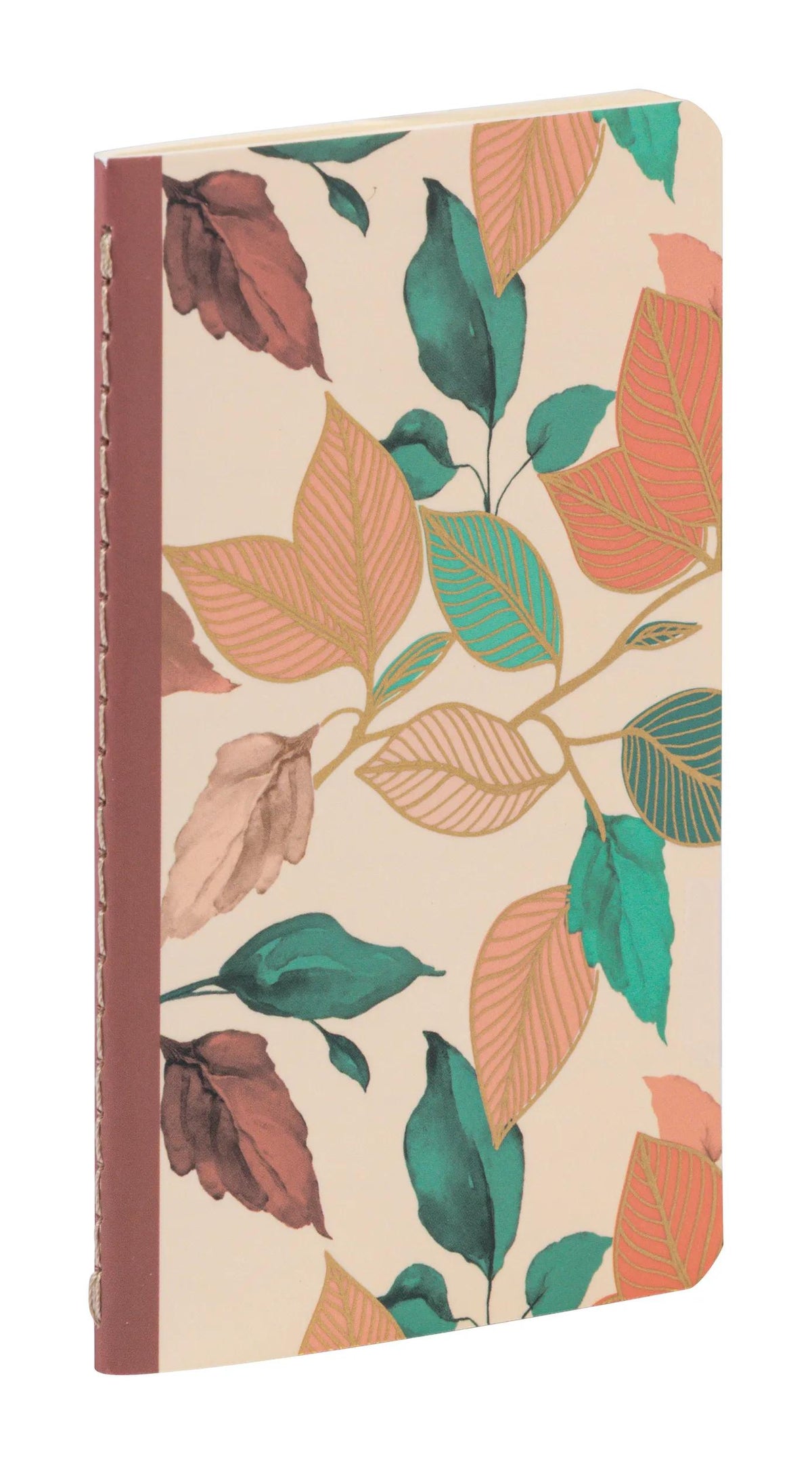 Gaia beige, Sewn notebook thread 7.5 x 12 cm, 48 pagine, foderato (confezione da 36)