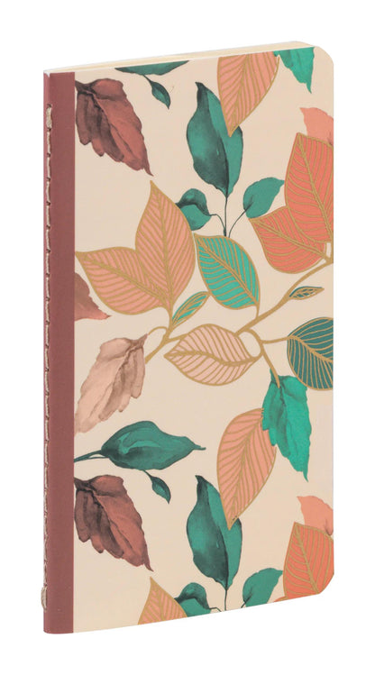 Gaia beige, Sewn notebook thread 7.5 x 12 cm, 48 pagine, foderato (confezione da 36)