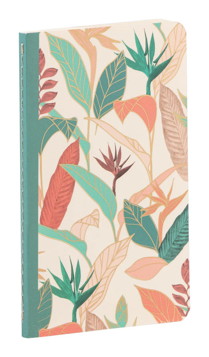 Beige Gaia, Sewn Book 9x14cm, 96 pagine, foderato, culo. (confezione da 8)