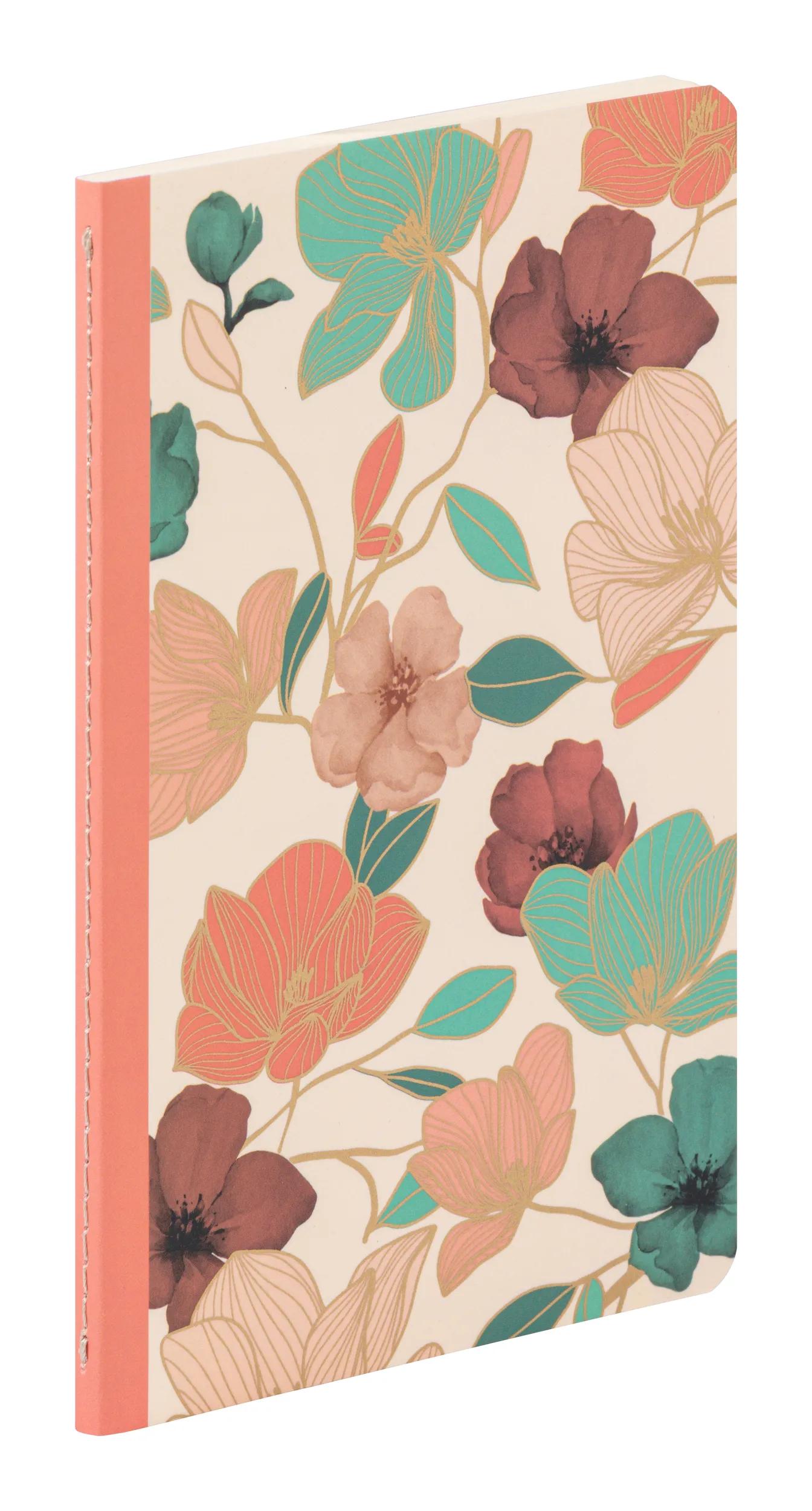 Gaia beige, Sewn notebook 11x17cm, 96 pagine, foderato, culo. (Pacchetto x8)