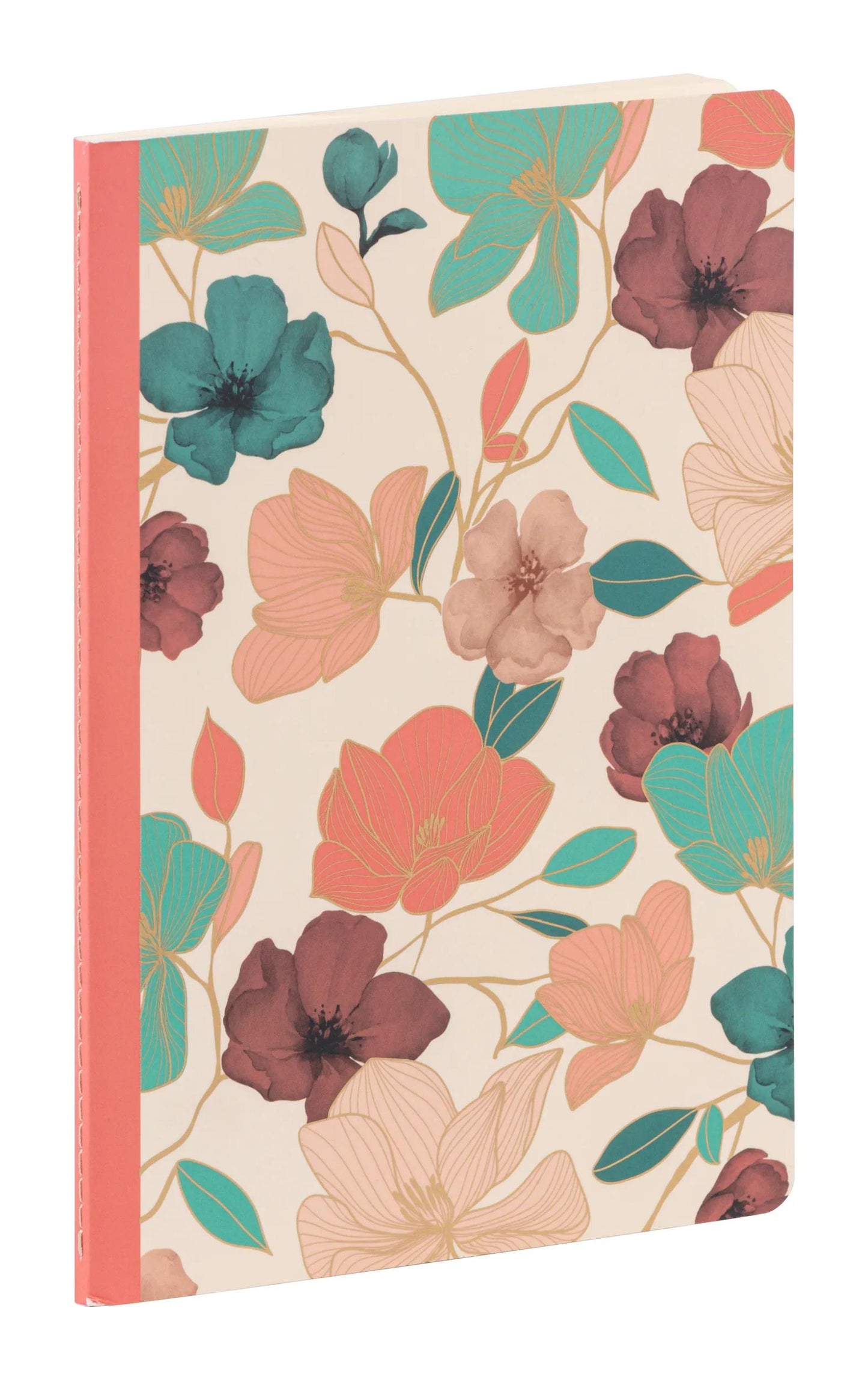 Beige Gaia, Sewn Book A5 14.8x21 cm, 96 Seiten, Zeile, Arsch. (Paket x9)