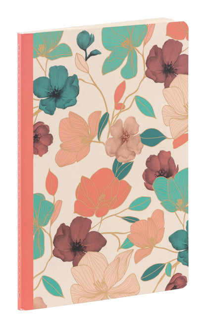 Beige Gaia, Sewn Book A5 14.8x21 cm, 96 pagine, linea, culo. (confezione da 9)