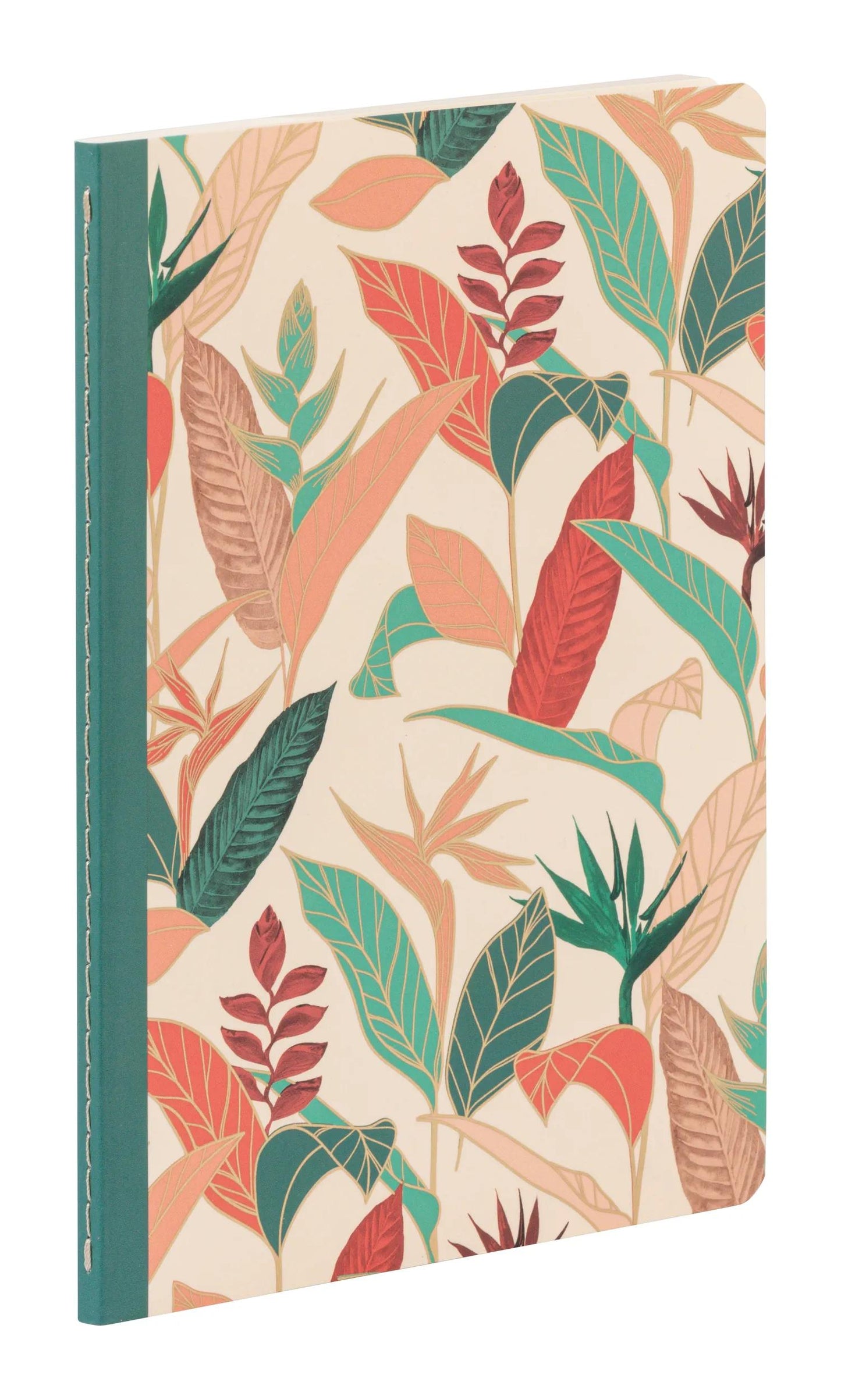 Beige Gaia, Sewn Book A5 14.8x21 cm, 96 Seiten, Zeile, Arsch. (Paket x9)
