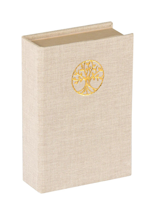 Inspire, Small rectangular box, Marais canvas, 9.5x6.5x3 cm - New