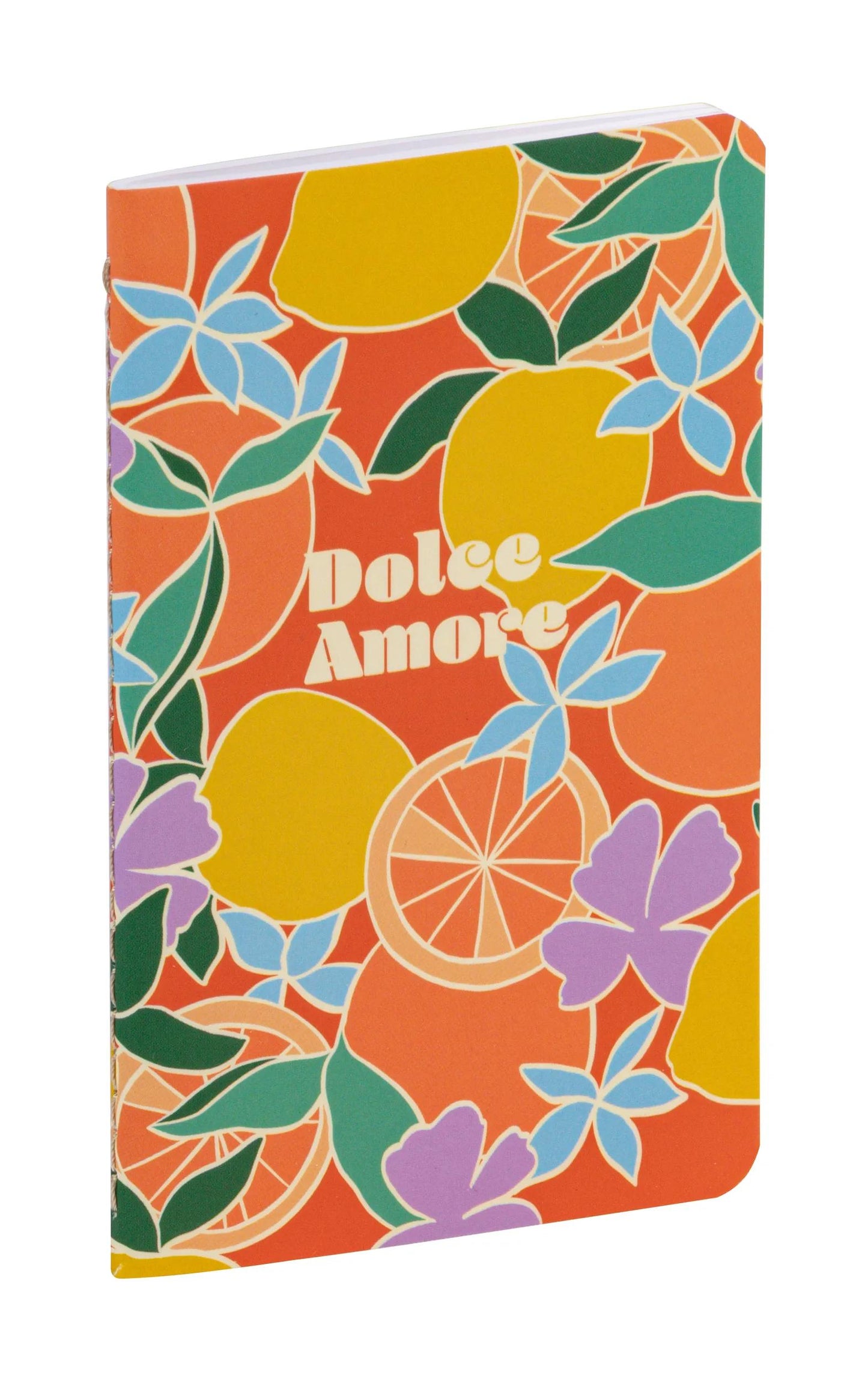 Dolce Amore, Sewn notebook thread 7,5x12cm, 48 pages, plain, ass. (Pack x36)