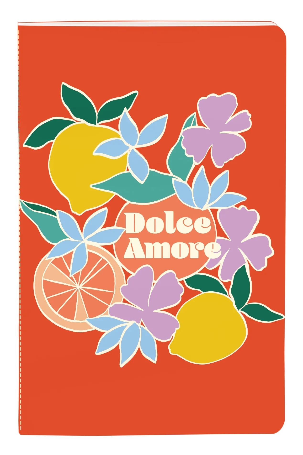 Dolce Amore, Book sewn 9x14cm thread, 96 pages, lined, ass. (Pack x8)