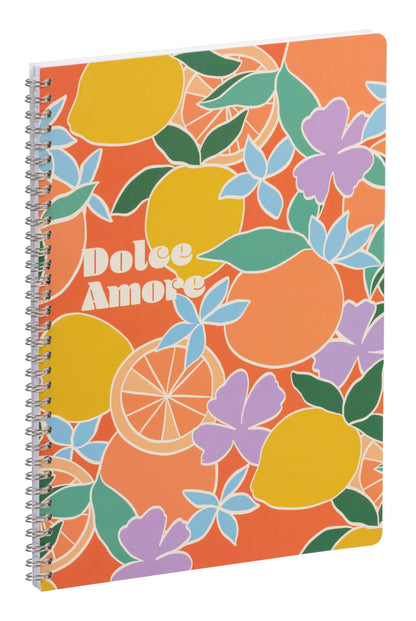 Dolce Amore, Complete binding book A4 21x29.7 cm, 148 pages, lineed and margin, ass.