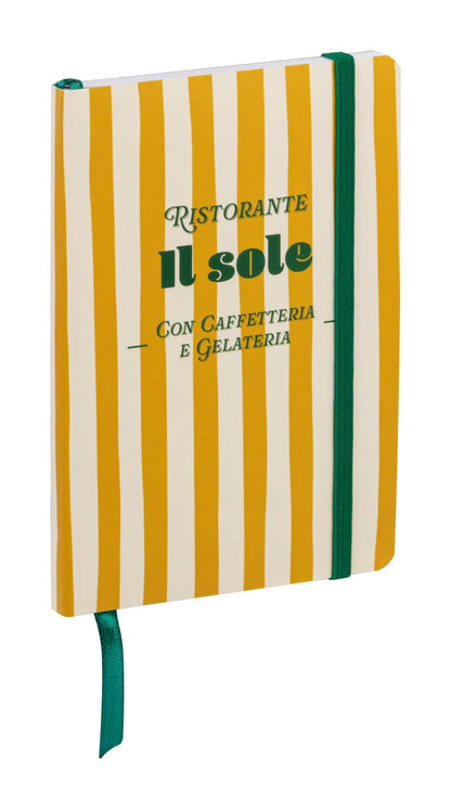 Dolce Amore, Booklet flexible Broschüre A6 10,5x14,8 cm, 128 Seiten, glatt, Marker, elastischer Verschluss, Arsch. (4er-Pack)