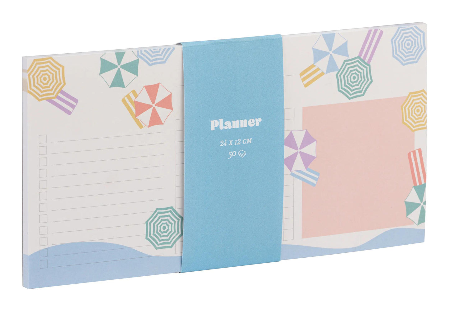 Dolce Amore, Mini planner 24x12 cm 50 printed sheets (Pack x5)