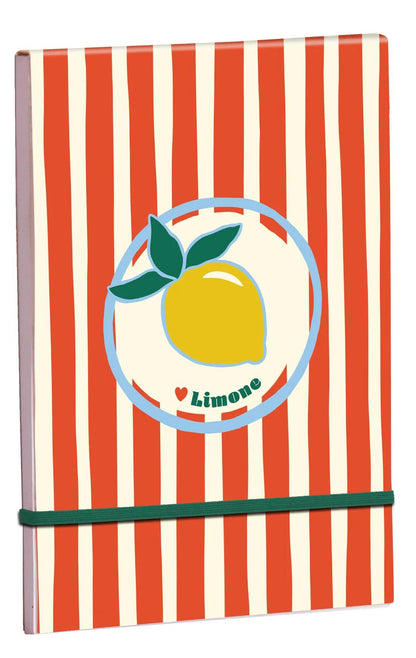 Dolce Amore, Einkaufsblock 8 x 11,5 cm, 50 Einzelblätter abnehmbar, elastischer Verschluss, Arsch. (12er-Pack)