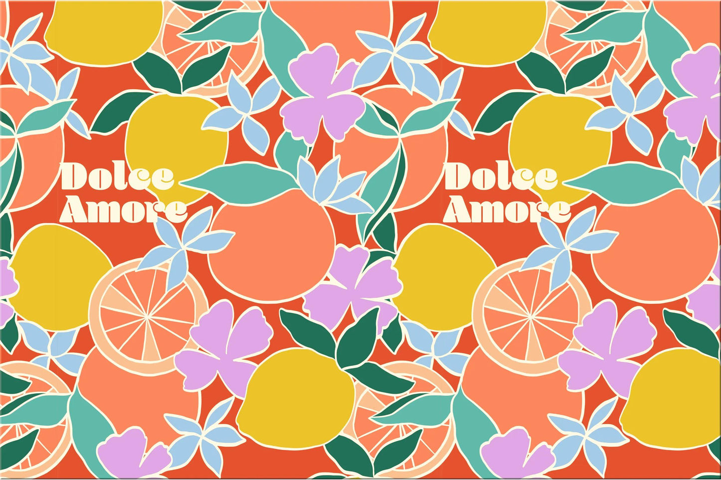 Dolce Amore, Sottomano 60 x 40 cm (Pacchetto x4)