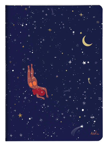 Adolie, Sewn Book A5 thread 14,8x21 cm, 64 pages, line, ass.
