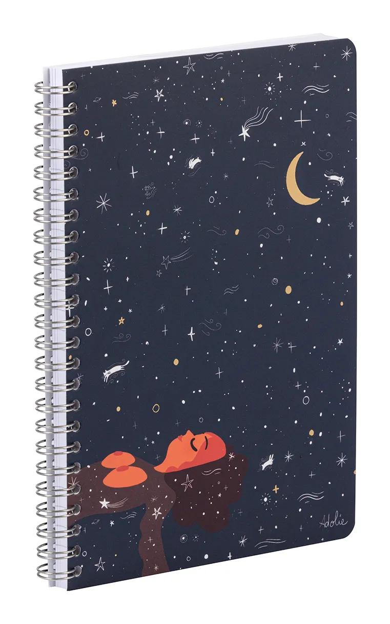 Adolie, legante completo A5 14,8x21cm, 148 pagine, foderato, culo. (Pacchetto x4)