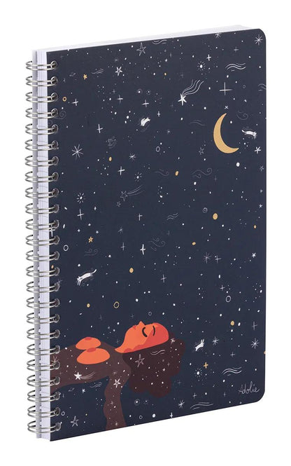 Adolie, Komplettbinder A5 14,8x21cm, 148 Seiten, gefüttert, Arsch. (4er-Pack)