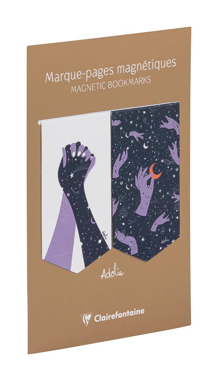 Adolis, Set von 2 magnetischen Lesezeichen 10,5x15,5cm (Paket x10)
