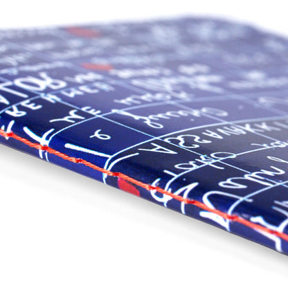 Die Wand von Ich liebe dich, Notebook genäht Faden 7,5x12cm, 48 Seiten, Ebene. - Neu (36er-Pack)