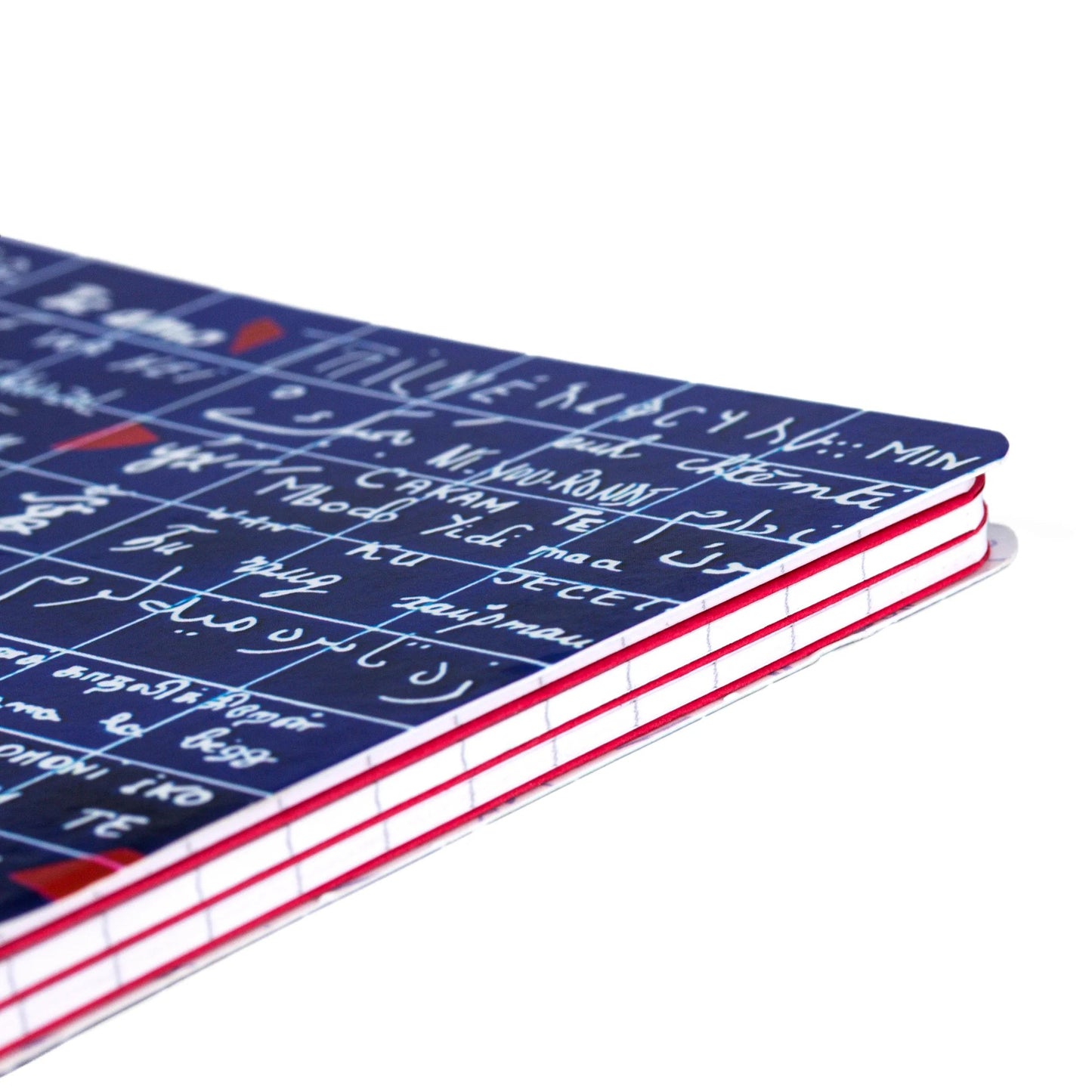 Il Muro di I Love You, Libro completo A5 14,8x21 cm, 120 pagine, foderato, 3 interlayers con 6 tasche - Nuovo (Pacchetto x4)