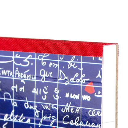 Die Wand des Ich liebe dich, Star Block Header A5 14,8x21 cm, 70 Blätter, gefüttert - Neu (4er-Pack)