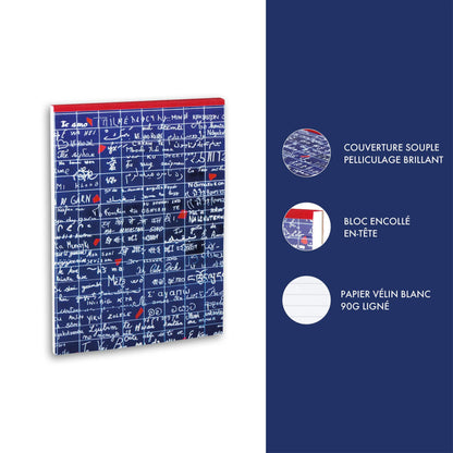 The Wall of I Love You, Header Star Block A6 10.5x14.8 cm, 70 Blätter, gefüttert - Neu (4er-Pack)