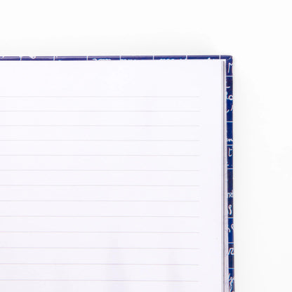 Le Mur des Je t'aime, Album souvenirs A5 14,8x21 cm 40 Blatt Linien + Uni - Neu (4er-Pack)