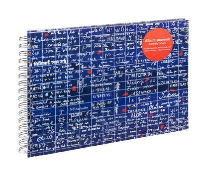 Le Mur des Je t'aime, Album souvenirs A4 21x29.7 cm 40 Blatt Ligne + Uni - Neu (3er-Pack)