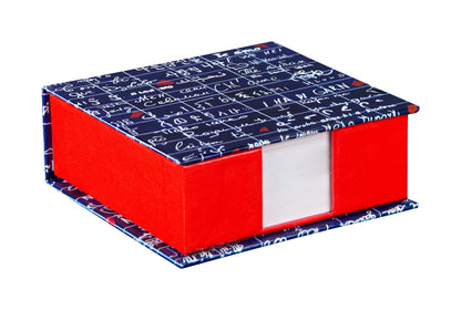 Le Mur des Je t'aime, Bloc cube 11x11x4cm contenant 300 feuillets unis 9 ,8x9,8 cm - New (lot de 4)