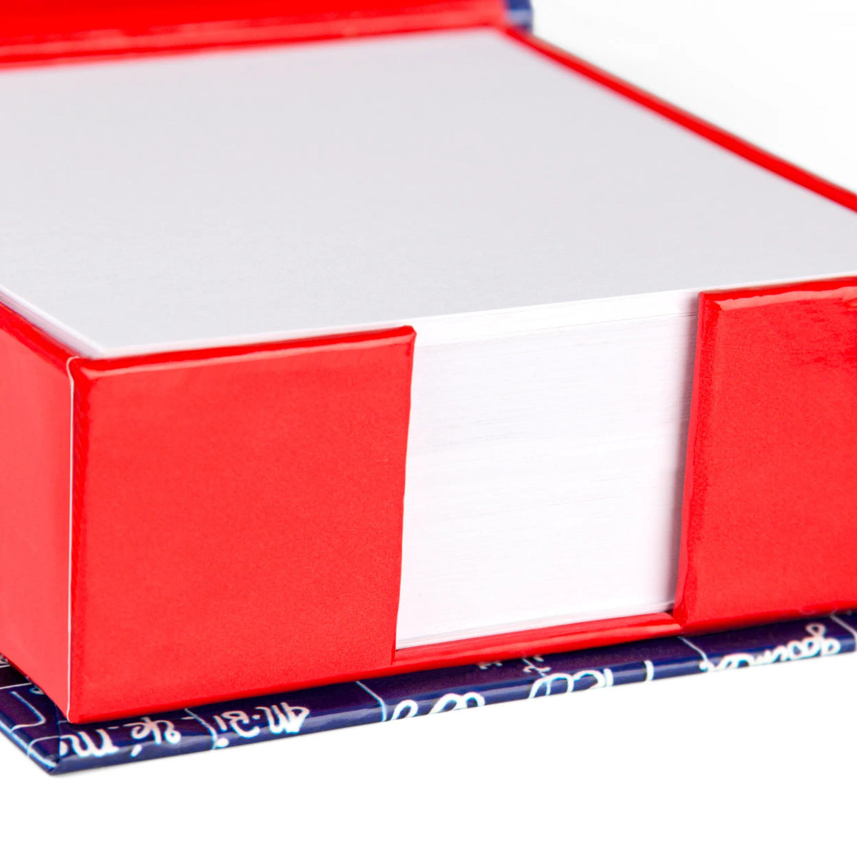Le Mur des Je t'aime, Bloc cube 11x11x4cm contenant 300 feuillets unis 9 ,8x9,8 cm - New (lot de 4)