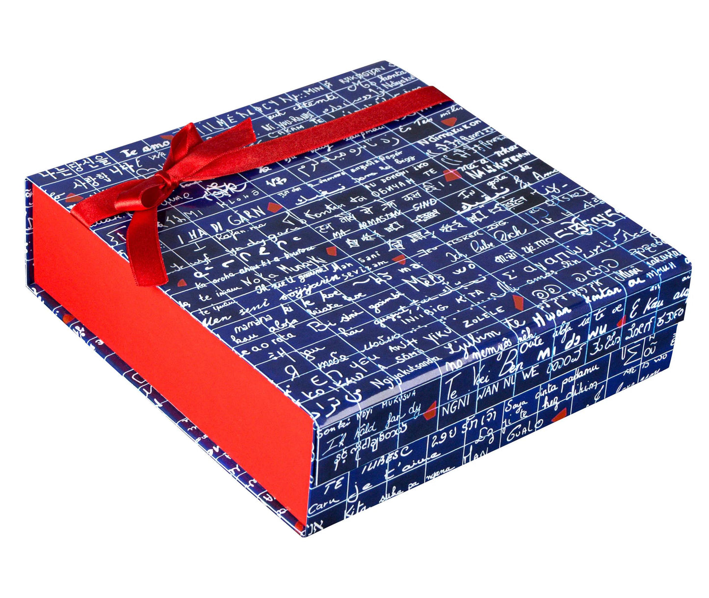 La parete di I Love You, scatola di pattina magnetica 22x22,5x6,5 cm - Nuovo (Pacchetto x2)