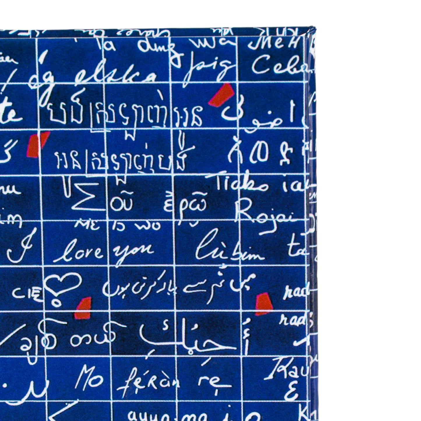 Le Mur des Je t'aime, Petites boîtes rectangulaires 9,5x6,5x3 cm, ass. - New (Lot x6)