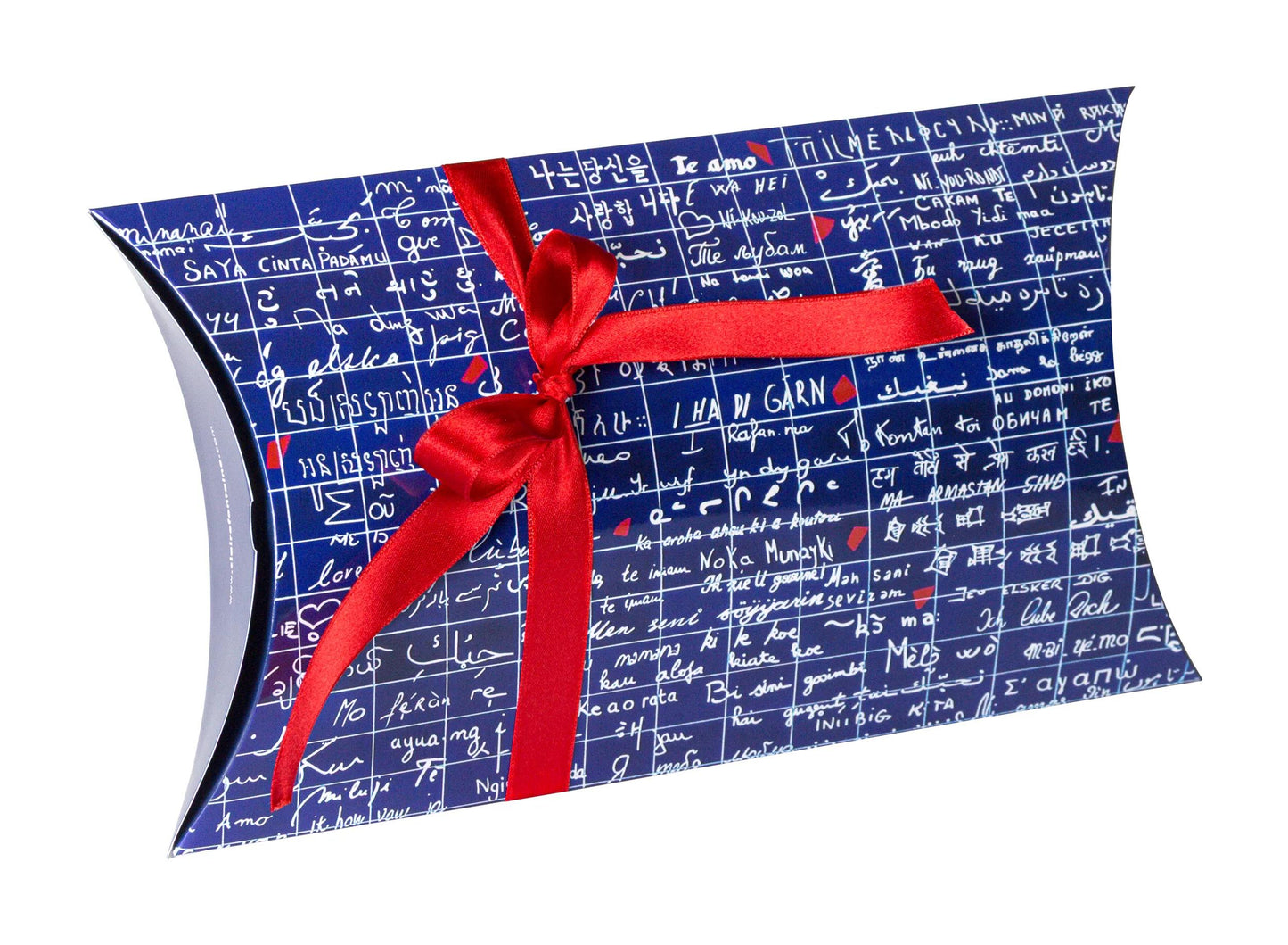 La parete di I Love You, grande scatola regalo 27,5x16x5,5 cm - Nuovo (Pacchetto x6)