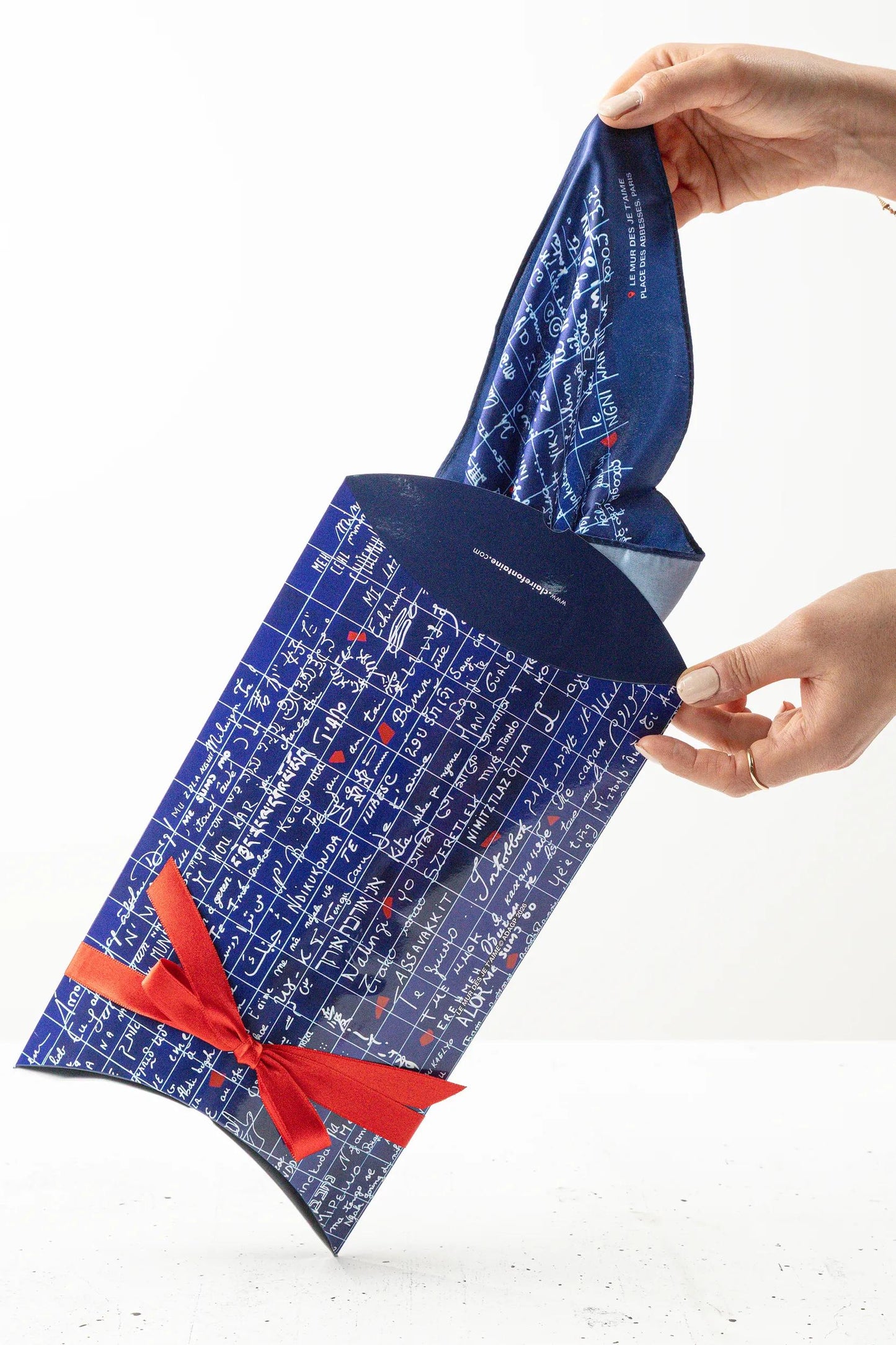 La parete di I Love You, grande scatola regalo 27,5x16x5,5 cm - Nuovo (Pacchetto x6)