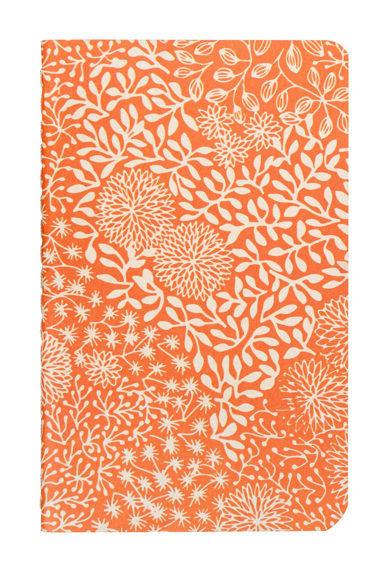 Garden of the Sens, Sewn notebook thread 7,5x12cm, 48 pages, plain, ass. - New (Pack x36)