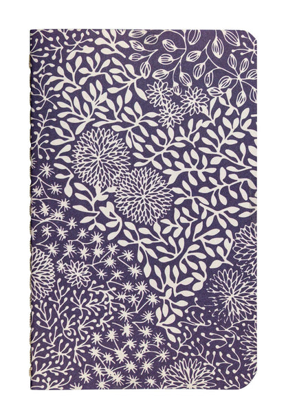 Garten der Sens, Sewn Notizbuch Faden 7,5x12cm, 48 Seiten, Ebene, Arsch. - Neu (36er-Pack)