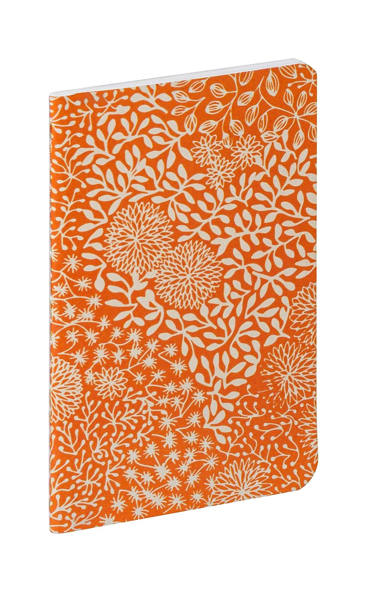 Garden of the Sens, Sewn notebook thread 7,5x12cm, 48 pages, plain, ass. - New (Pack x36)