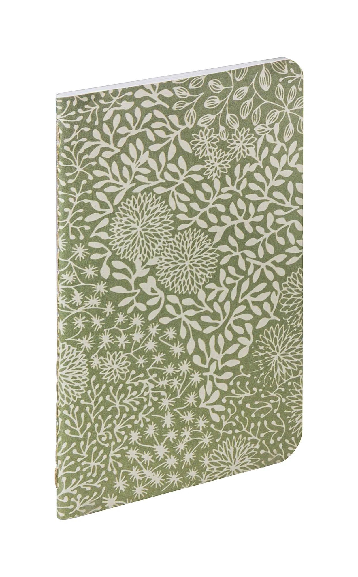 Garden of the Sens, Sewn notebook thread 7,5x12cm, 48 pages, plain, ass. - New (Pack x36)