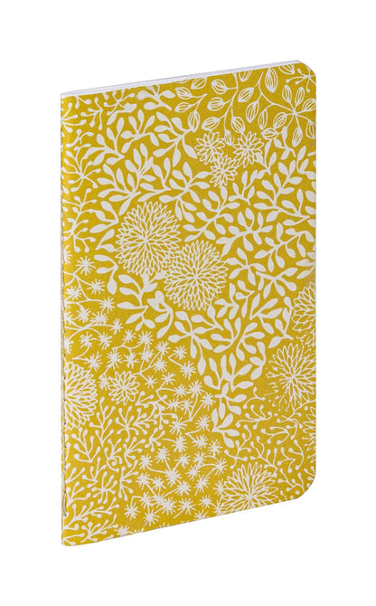 Garten der Sens, Sewn Notizbuch Faden 7,5x12cm, 48 Seiten, Ebene, Arsch. - Neu (36er-Pack)