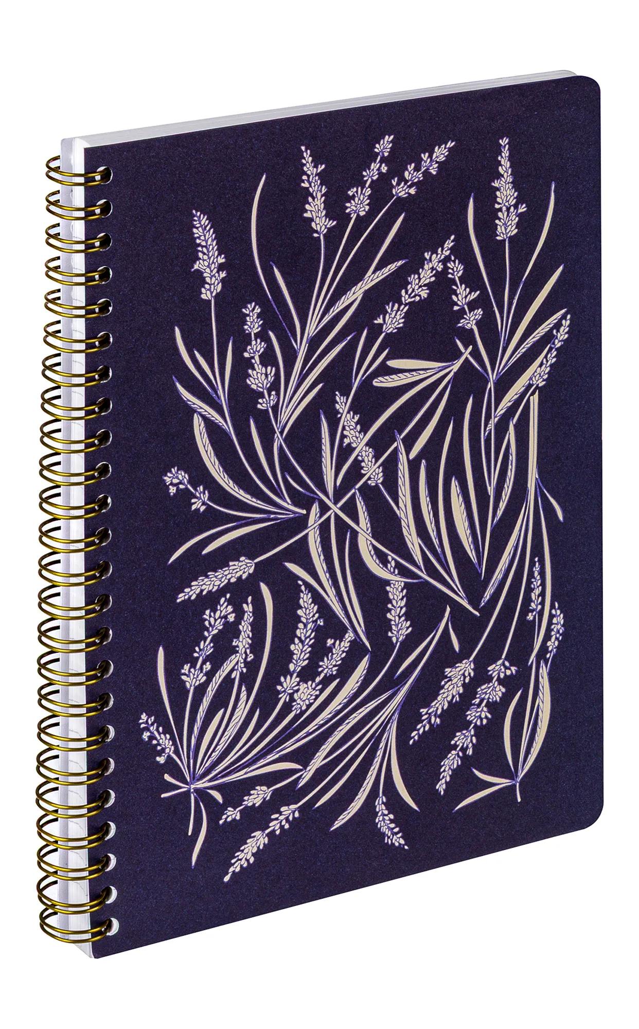 Garden of the Sens, Book integral binding A5 14,8x21cm, 148 pages, lineed, ass. - New (Pack x4)