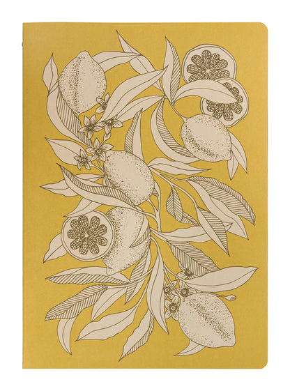 Garten der Sens, Cahier genäht Draht A4 21 x 29,7 cm, 96 Seiten, gefüttert + Rand, Arsch. - Neu (10er-Pack)