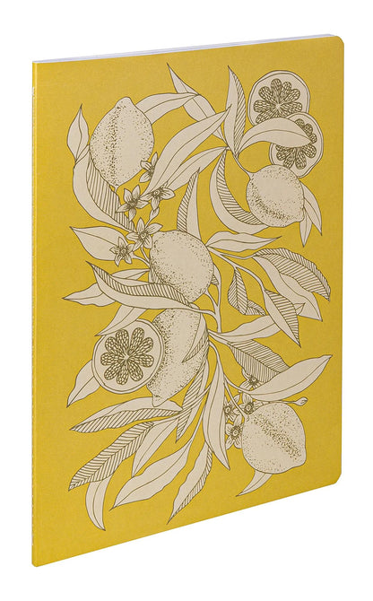 Garten der Sens, Cahier genäht Draht A4 21 x 29,7 cm, 96 Seiten, gefüttert + Rand, Arsch. - Neu (10er-Pack)