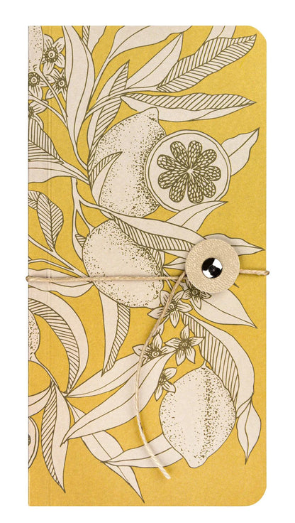 Garten der Sens, Notizbuch schlank 9x18 cm, 80 Seiten, Ebene, Arsch. - Neu (4er-Pack)