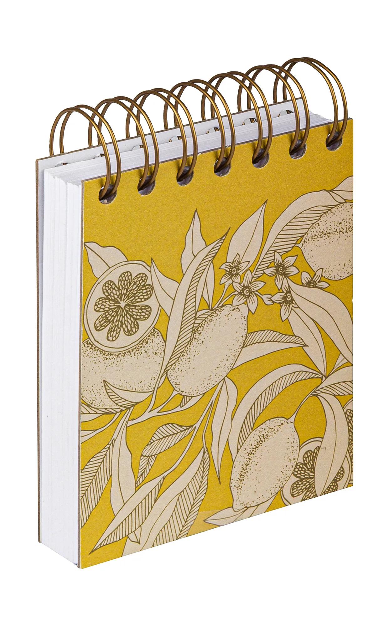 Garden of the Sense, Block integral binding head 9x11 cm, 160 sheets, plain, ass. - New (Pack x6)
