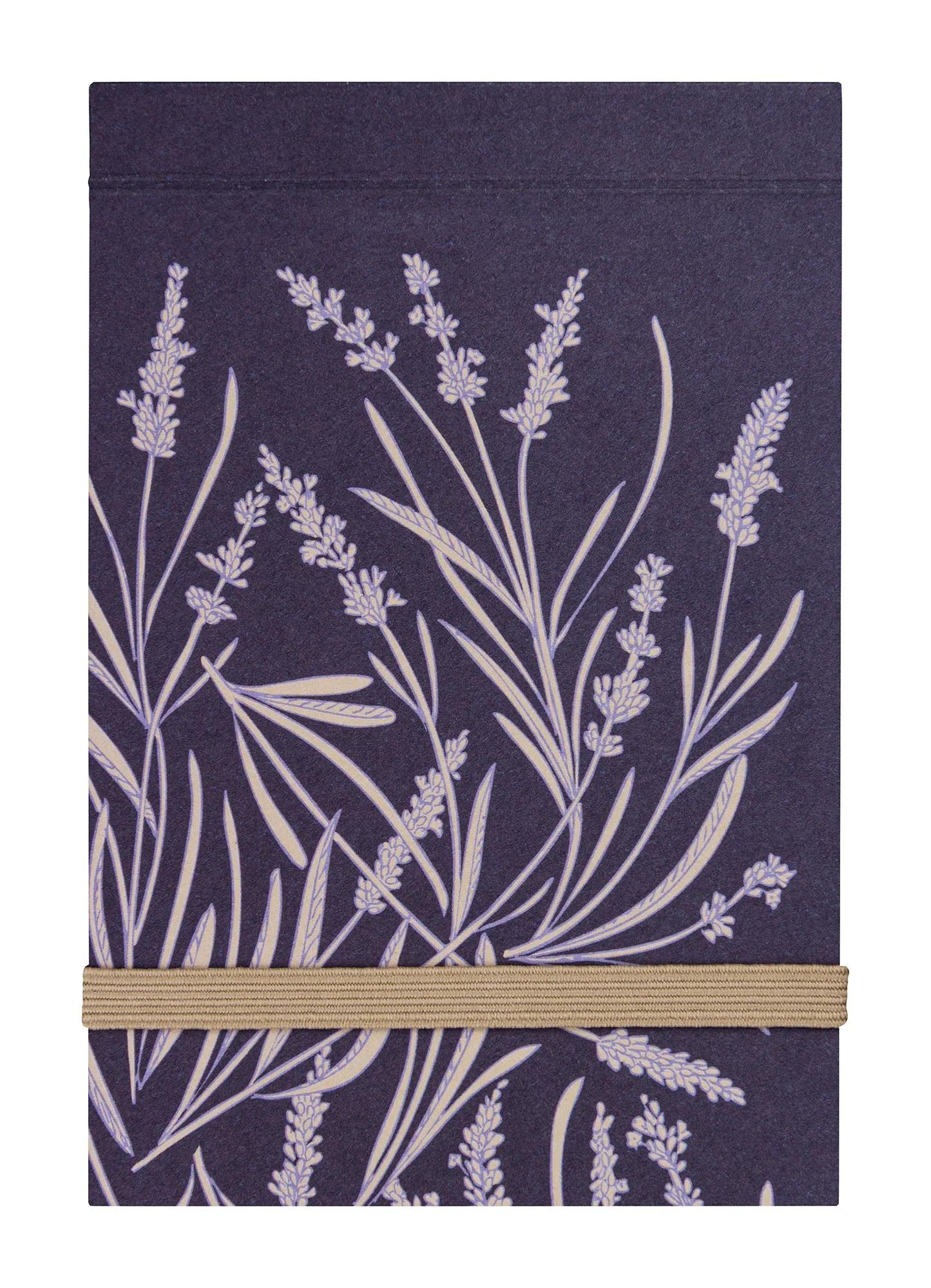 Garden of the Sens, Shopping block 8 x 12 cm, 50 single sheets detachable, elastic closure, ass. - New (Pack x12)
