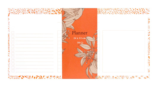 Garden of the Sense, Mini planner 24x12 cm 50 printed sheets - New