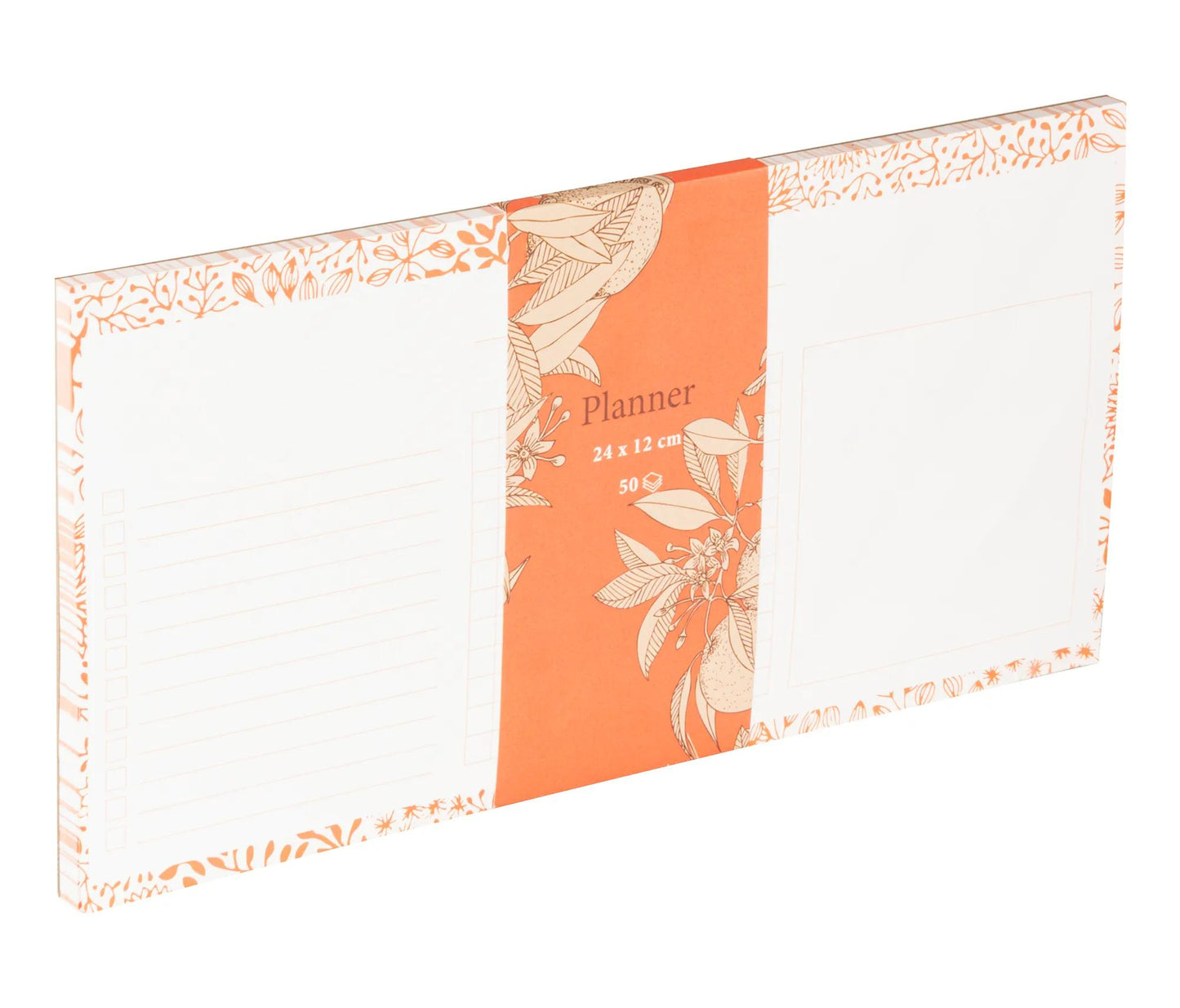 Giardino del Senso, Mini planner 24x12 cm 50 fogli stampati - Nuovo (Pacchetto x5)