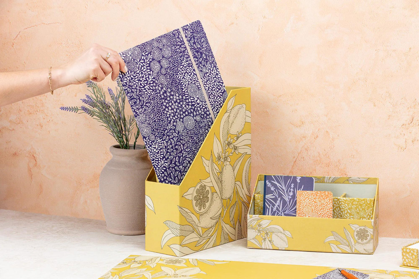 Garden of the Sens, Letter holder 25x10x14 cm - New (Pack x4)