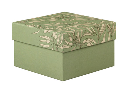 Garten der Sens, Set von 3 Quadratboxen 25x25x12 cm, 20x20x11cm, und 16x16x10 cm - Neu (2er-Pack)