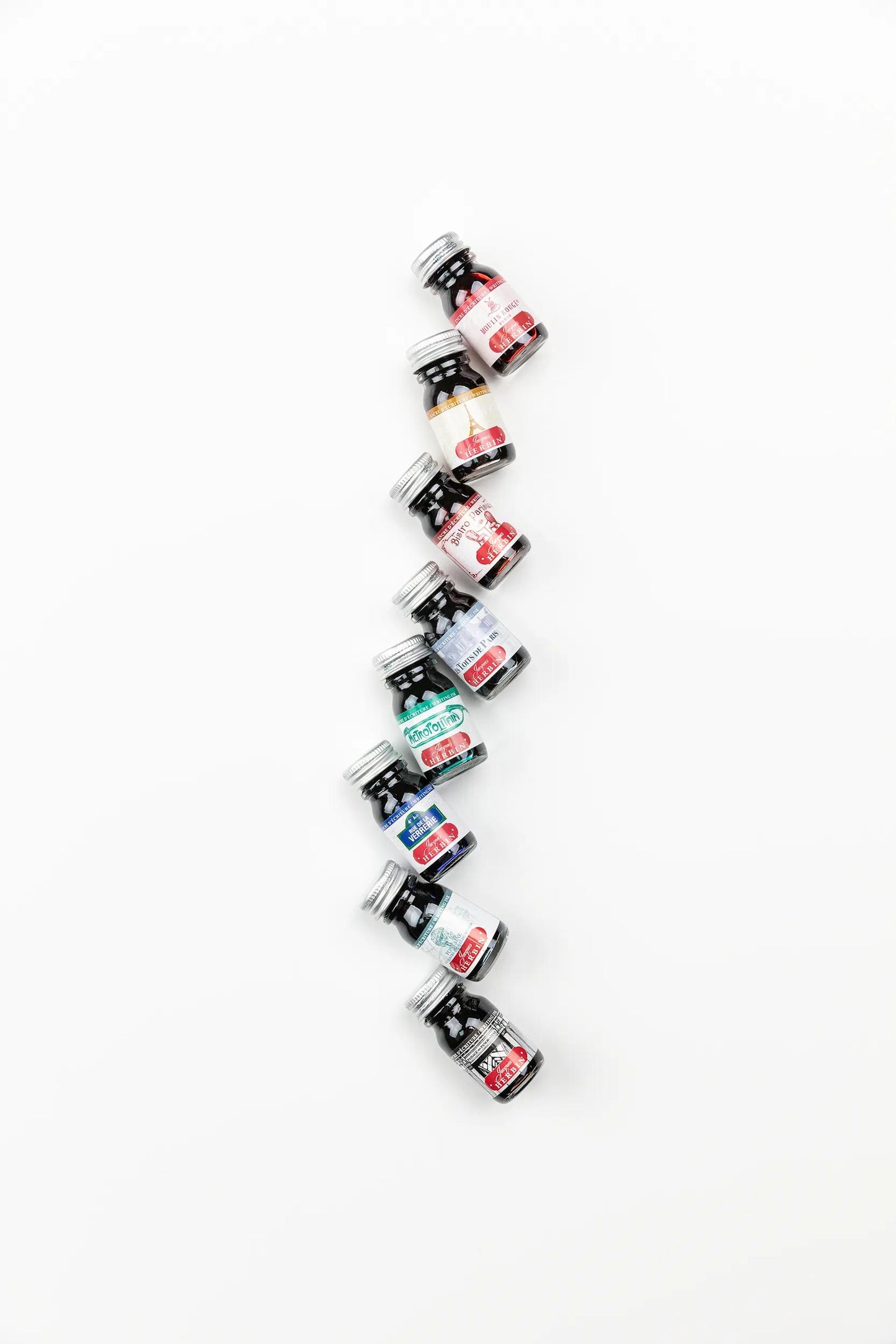 Schreibfarben Farbkollektion aus Paris - 10ml - Bordeaux - Neu (Paket x6)